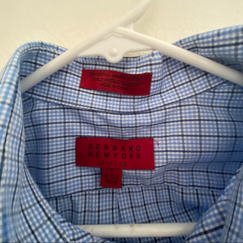 Bergamo New York Men’s Long Sleeve Shirt - Picture 2 of 6